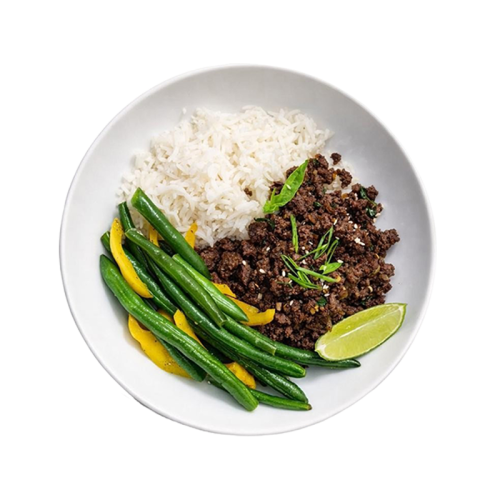 Thai Basil Beef Bowl